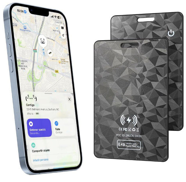 Carte AirTag Ultra-Fine : Ne perdez plus jamais votre portefeuille